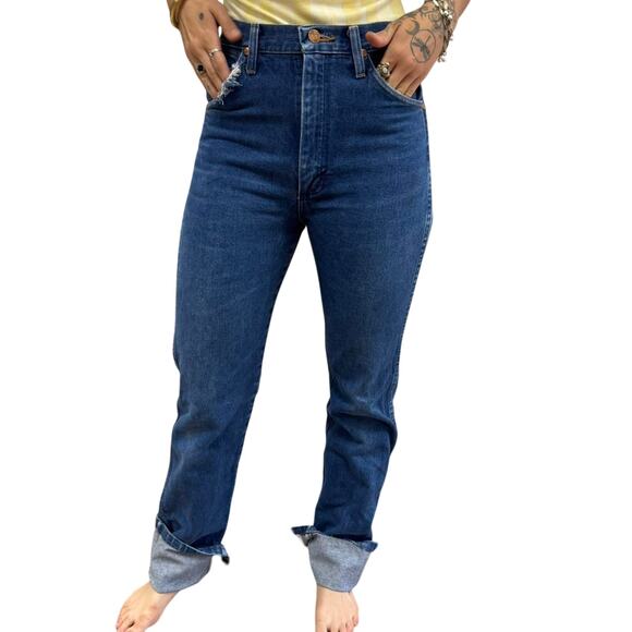 80s Wrangler 13MWZ Cowboy Cut High Waist Original Fit Jeans – 29x36 - Picture 4 of 8